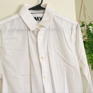 Express 1MX Extra Slim Fit Men's Dress Shirt